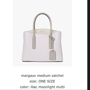Kate spade Margaux medium satchel in lilac